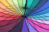 Rainbow Festival Umbrella